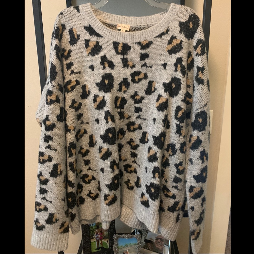 Cheetah Sweater